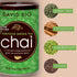 64 Oz, 52 David Rio Tortoise Green Tea Chai Tea Latte Mix, Green Tea, Organic Spices, Dairy Free, Serve Hot or Cold