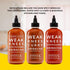 Set 5 Bushwick Kitchen Sriracha Sampler Gift Box, Includes Gochujang Sriracha, Super Spicy Gochujang Sriracha, Curry