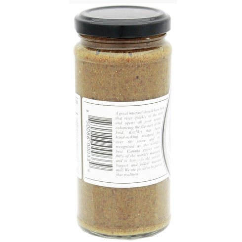 Kozlik's 8.5oz (Pack 3 Balsamic Fig & Date Sweet Brown Yellow Dijon Natural Gluten Free Non-GMO Mustard, Jar of jars)