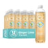 Sparkling Ice, Ginger Lime Sparkling Water, Zero Sugar Flavored Water, with Vitamins