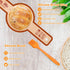 POLYHNIA 9''Banneton Sourdough Starter Kit, Sourdough Bread Baking Supplies, Bread Proofing Basket with Glass Sour