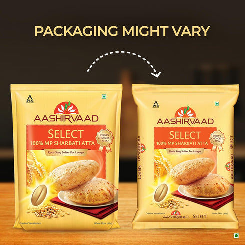 Aashirvaad 11 (5 Select Whole Wheat Sharbati Atta Pound KG)