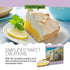 Southern Living Meringue Powder Mix for Baked Goods, Gourmet Topping Made with Egg Whites, 1 Box (2 Powder Packs)