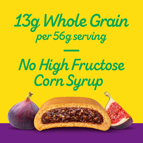 Fig Newtons 40 Packs (2 Pack, 4 Newtons Fig Bars, Soft Fruit Chewy Cookies, Snack Per Boxes)