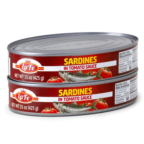 La Fe Sardines in Tomato Sauce 15oz - 2 Pack - Sardinas