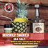 Whiskey Smoked Sea Salt by Grill Your As Off - Award Winning BBQ Rub for Beef, Steak, Burgers, Pork & Chicken, 9.5oz