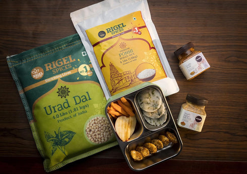 (4 Rigel Spices | Urad Dal Pounds) | Whole white | Rich in Protein
