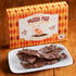 6 "Muddy Pigs" Chocolate Covered Bacon Strips - Hickory Smoked Bacon Strips - Gourmet Artisan Chocolates Made Fresh