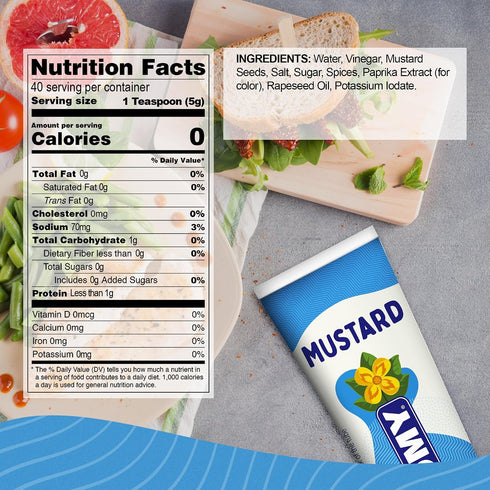 7oz 7oz (Pack 2) Thomy Mustard - German Mustard in Squeeze Tubes, Creamy Condiment for Sandwiches, Sausages, Pretzels
