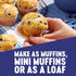 17.1-Ounce (Pack 2) Krusteaz Wild Blueberry Muffin Mix, Box
