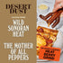 Set) Desert Dust - Wild, Sun-Dried Chiltepin Peppers | Authentic Whole & Hand-Picked | Smoky, Fiery Heat for Salsa