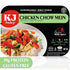 (1 Pack) KJ Poultry Kosher Ready Meals - Chicken Chow Mein, MRE Meat Meals Ready to Eat, Gluten Free, Halal, Prepared