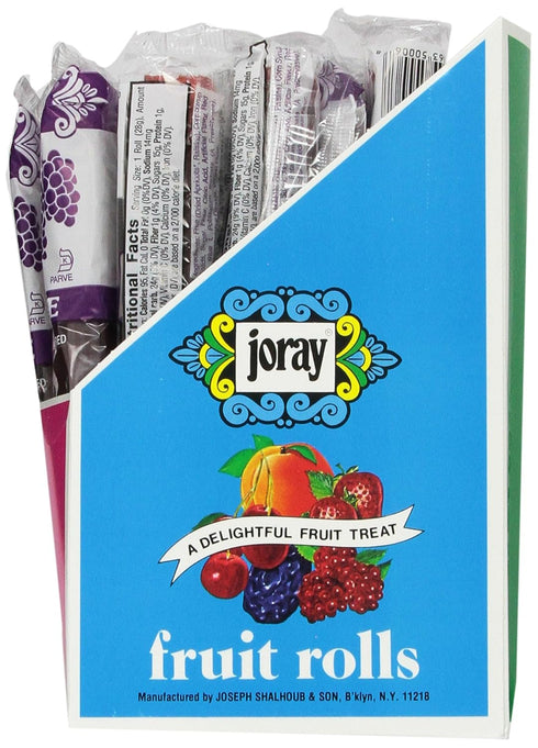 Joray 0.75-Ounce (Pack 48) Fruit Roll, Raspberry