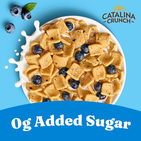 10g 8 oz. (Pack 2) (Packaging Catalina Crunch Protein Cereal - Breakfast Cereal with of Protein, No Added Sugar