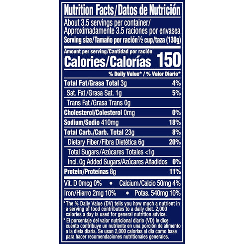 16 oz (Pack 12) BUSH'S BEST Canned Black Refried Beans, Source of Plant Based Protein and Fiber, Low Fat, Gluten Free