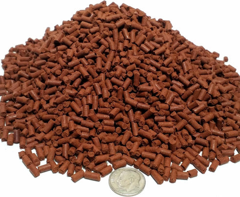 Aquatic Foods Inc. Brine Shrimp Sinking Bits, APX 1/8" x 5/16" Brine Shrimp Bits Perfect