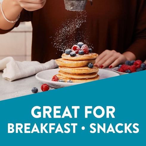 15g 20 oz (Pack 8) Krusteaz Protein Buttermilk Pancake and Waffle Mix, Protein Per Serving, Boxes
