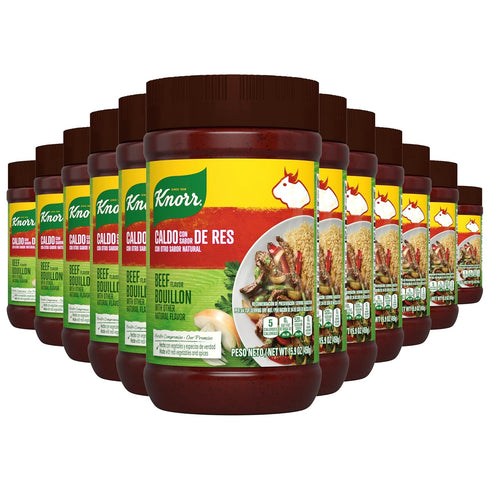 Knorr Granulated Bouillon Beef 15.9 oz, 12 Count