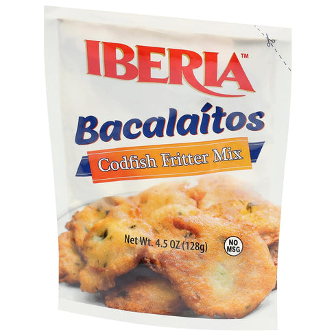 4.5 oz Iberia Bacalaitos Codfish Fritter Mix