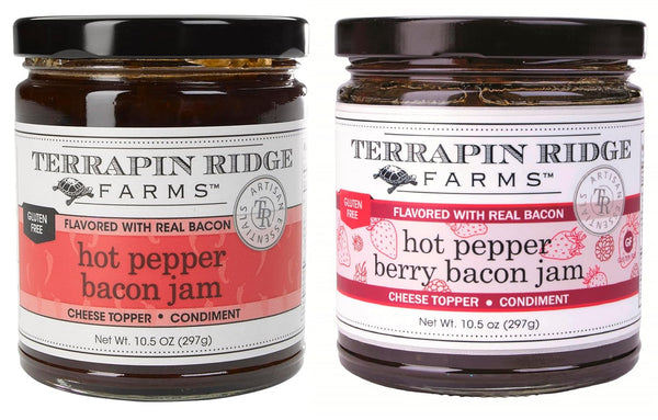 Terrapin Ridge Farms Hot Pepper & Hot Pepper Berry Bacon Jam Set