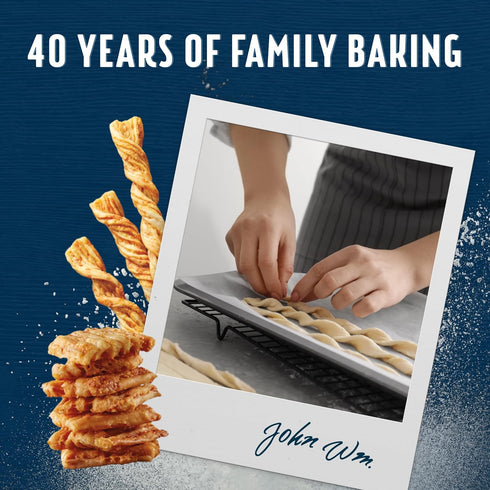 4 oz. 3 Pack John Wm. Macy's - Original Cheddar CheeseSticks - Hand Crafted, Non GMO, and Nothing Artificial - Made