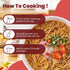 Pack 6 10 Packs Hethstia Konjac Shirataki Rice & High-Protein Ramen Variety - Versatile Vegan Meal, Low-Calorie
