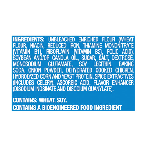 NABISCO 6 7.5 oz Chicken in a Biskit Original Baked Snack Crackers, Bulk Lunch Snacks, - Boxes