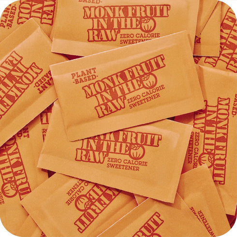 Packets, 200 Packets, Monk Fruit In The Raw Sweetener Ct, Keto Certified Monk Fruit Sweetener Zero Calories, Zero Net