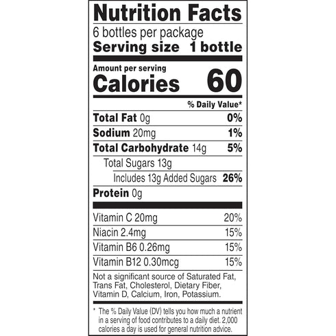 V8 Splash 12 oz (6 Pack) Berry Blend Flavored Beverage, fl Bottle