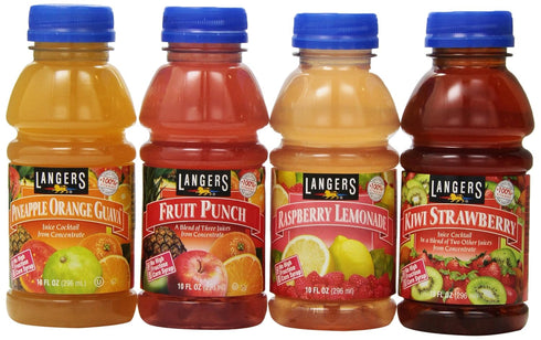 Pack, 10 Oz (Pack 12) Langers Tropical Variety Fl