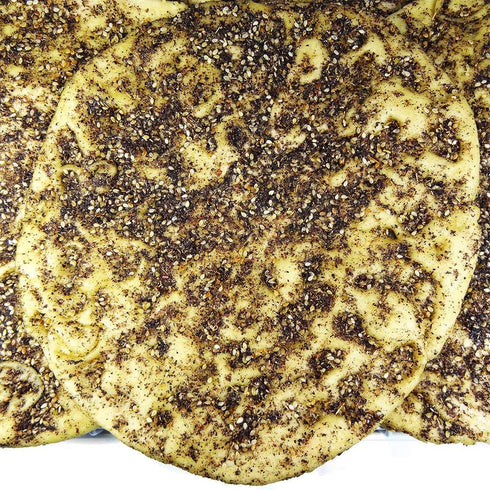 May's Middle Eastern Pastries & Foods (Pack 6) Lebanon Za'atar Thyme Spice Bread