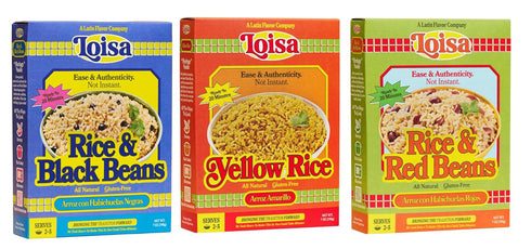 Loisa Premium Latin Rice & Beans, Premium Latin Rice, Non-GMO, No MSG,