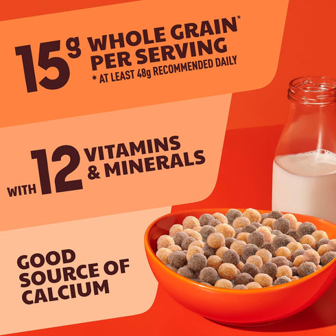 11.5 oz REESE'S PUFFS Breakfast Cereal, Chocolatey Peanut Butter Cereal