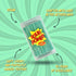 2.5 lb 1985, Sour Power Green Apple Candy Belts, Bulk Tub Resealable, Vegan Sour Candy Since Soft Chewy Sweet Tart