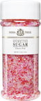 India Tree Cherry Pink Blend Sparkling Sugar, 7.5 oz | Vibrant Pink,
