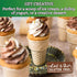 1.2 Oz (Pack 12) Lets Do Gluten Free Ice Cream Cones - Sugar Cones for Ice Cream, Mini Ice Cream Cones, Ice Cream Cups