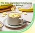 LWWTYKSPL 200g 7.05oz Natural Foods Freeze-Dried Banana Slices, Crispy Ripe Bananas for Energy, Great for Smoothies