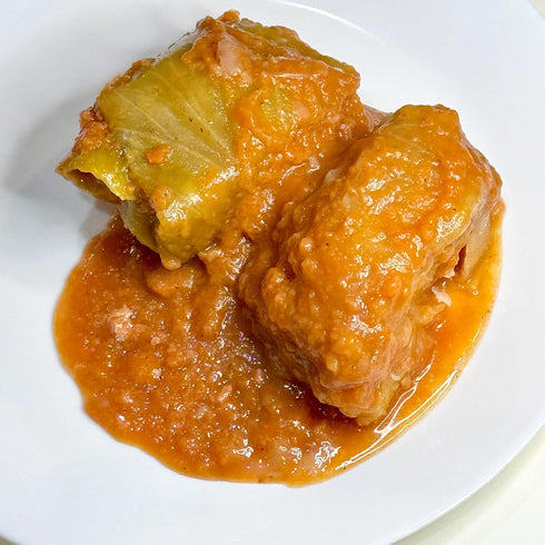 Lowell Foods 400g Canned Stuffed Cabbage Rolls with Pork in Tomato Sauce