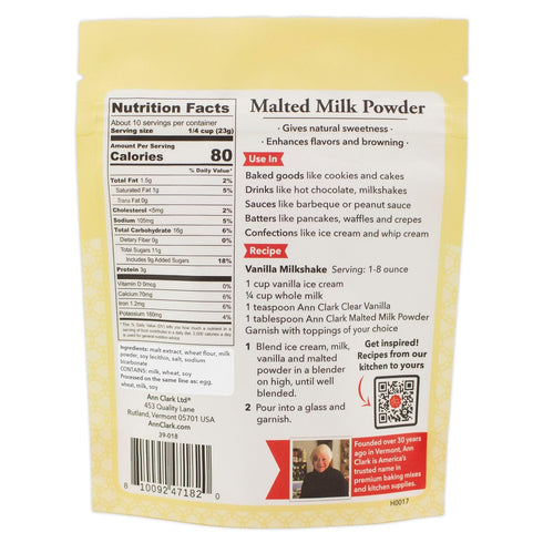 Ann Clark Premium Malted Milk Powder for Baking