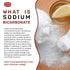 Spicy World (5.5 LB Sodium Bicarbonate Powder - Aluminum Free, Food Grade Baking Soda Bulk for Cleaning, Pool, Cooking