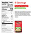 4 (Pack 12) Idahoan Reduced Sodium Mashed Potatoes, Buttery Homestyle, Ounce