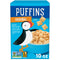 Barbara's Bakery Original Puffins Cereal, Puffed Kids Cereal with Corn and Oats, Vegan, Kosher,