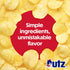 1 Oz 42 Count Utz Original Bags, Crispy Potato Chips Made from Fresh Potatoes, Crunchy Individual Snacks to Go