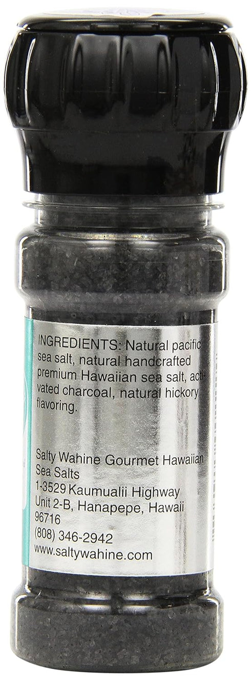 4 Salty Wahine Gourmet Hawaiian Sea Salts, Black Lava, Ounce