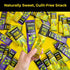 30 Pack ZEARAW Healthy Fruit Snacks for Adults and Kids Fruit Leather with Dried Pear-Pineapple, Blackcurrant-Apple