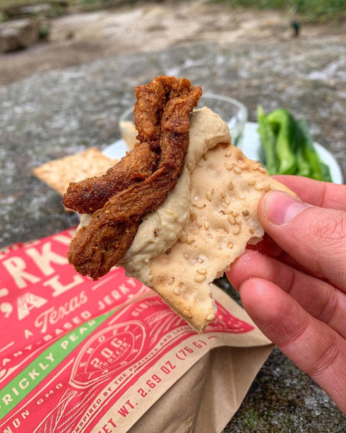 It's Jerky Y'all Vegan Jerky TERIYAKI (2-Pack) - Beyond Tender, Tasty Meatless Snacks, High Protein, Low Carb