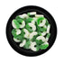 Gummy Gummy (2 Green Apple Rings Candy - Fresh, Soft, and Chewy Sugar Dusted Gourmet Green Apple Rings Candy, by Queen