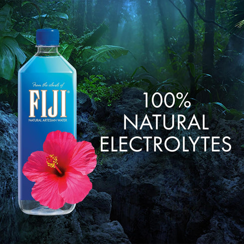 1 33.8 (Pack 6) FIJI Natural Artesian Bottled Water Liter / Fl Ounce