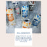 100% 12 Pack 16 Oz Bear 'n Beaver Premium Blue Creamsicle Craft Soda Soft Drinks - Cane Sugar & Pure Vanilla - Vegan