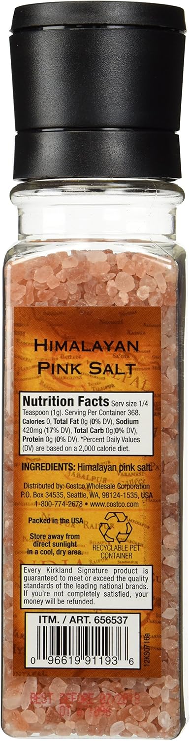 Kirkland Signature Pack 3 (13 Oz. 3) Himalayan Pink Salt - of X